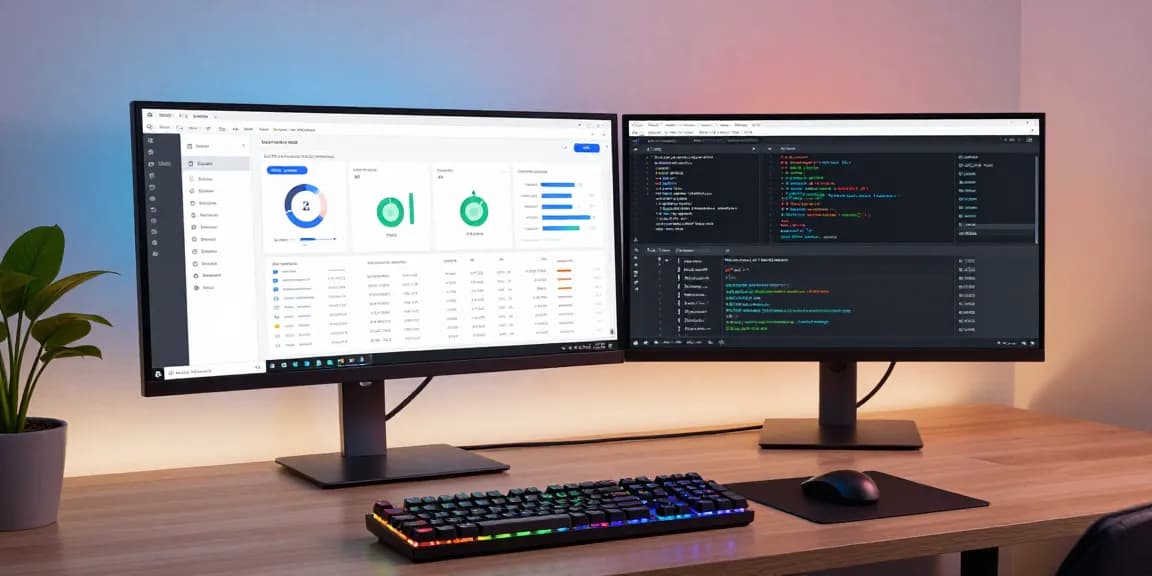 Waygrid API management dashboard in a modern software development workspace, showcasing cloud computing and cybersecurity.