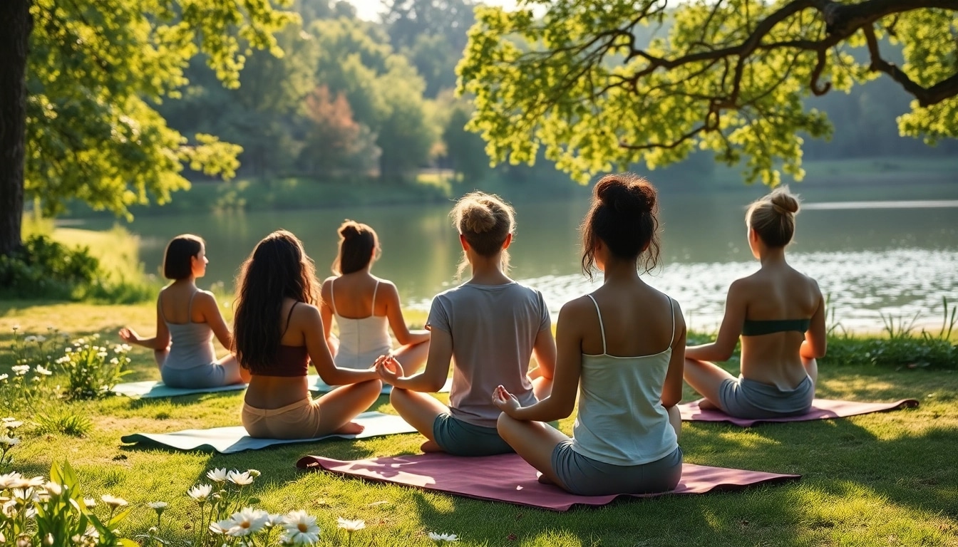 Meditation practice illustrating valuable mental health tips with a serene natural backdrop.