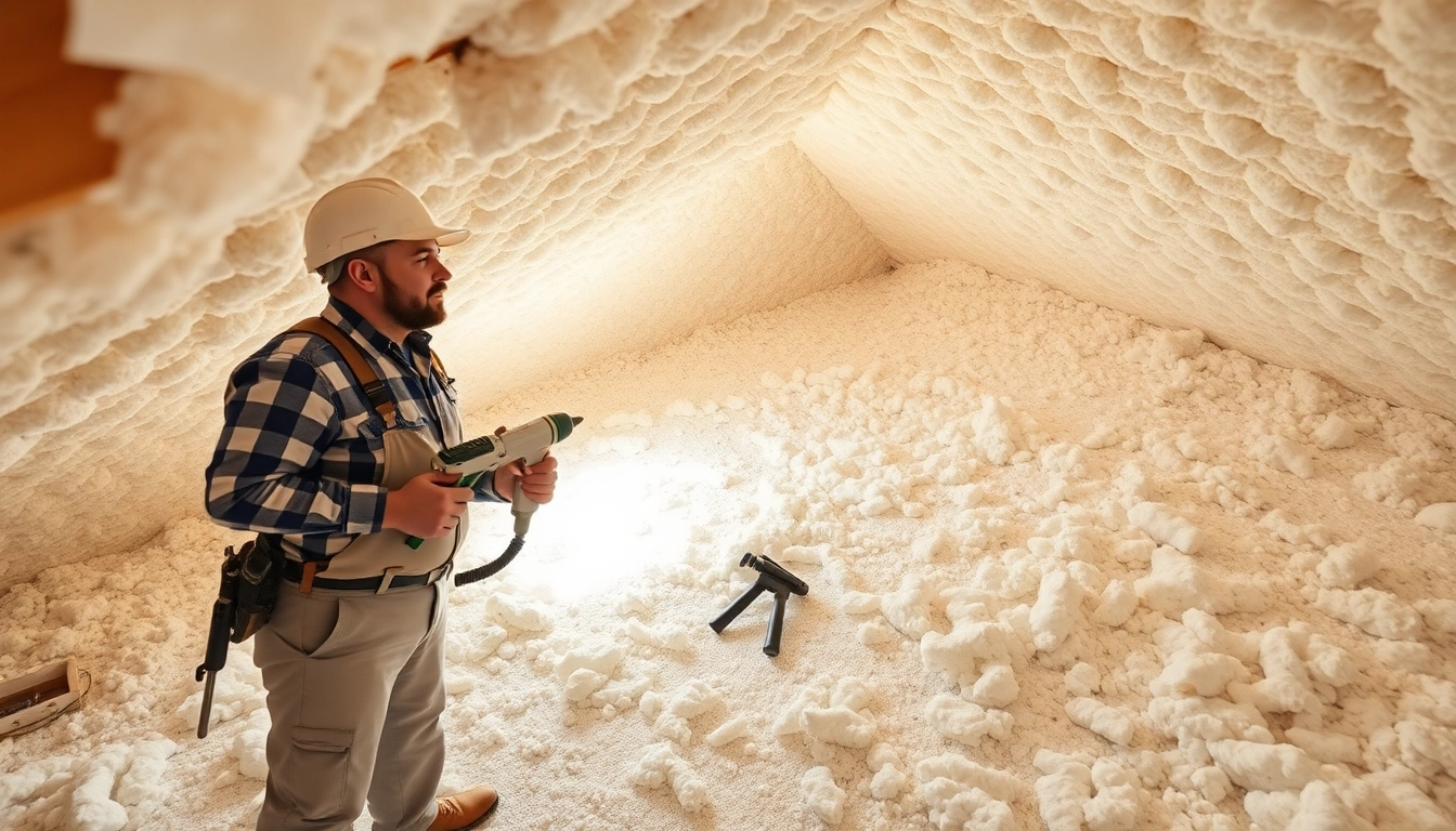 Cost to remove spray foam insulation explained through professional contractor at work.