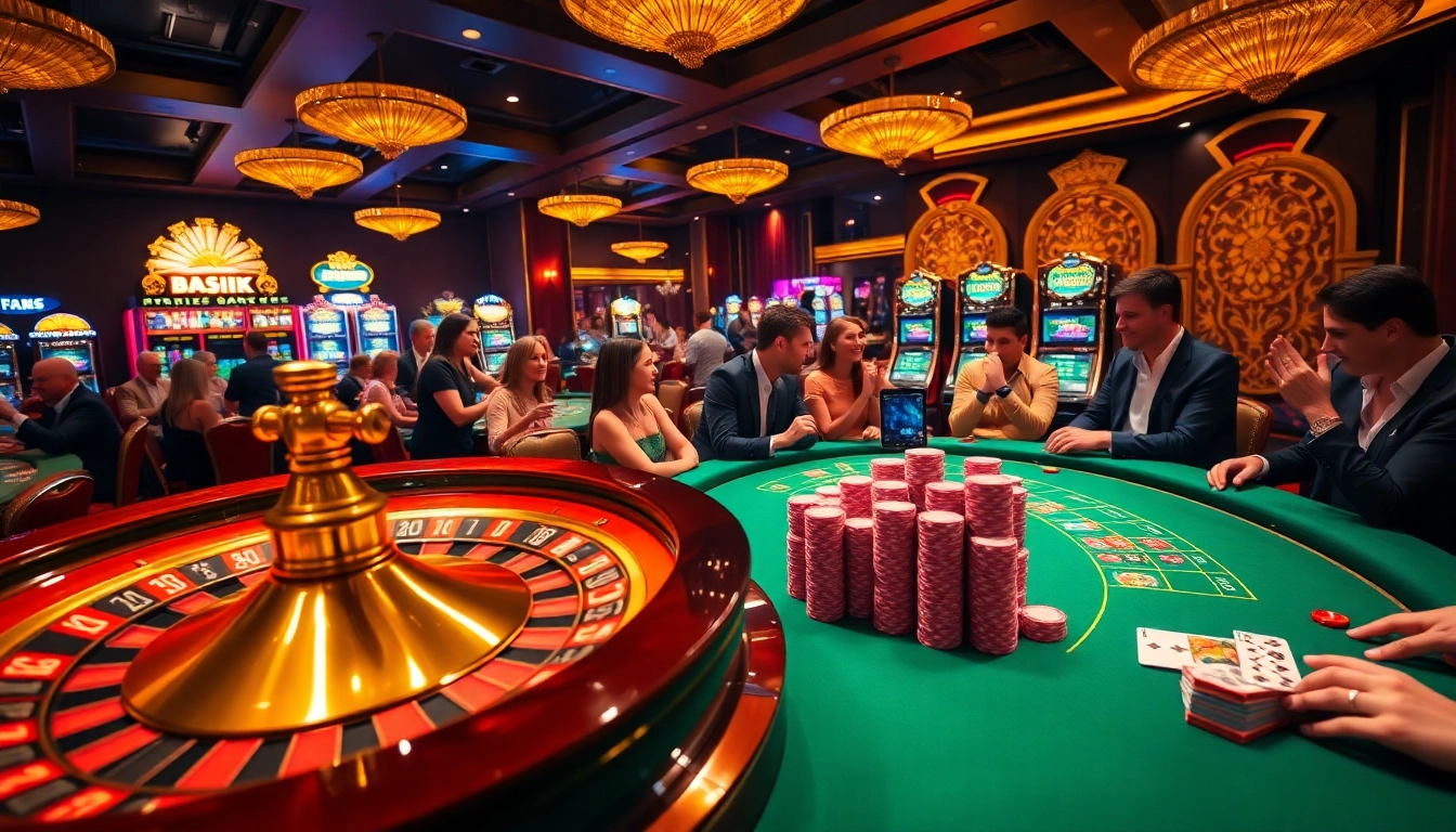 Engage with thrilling gaming action at https://f168.tools/ with players at the casino tables.