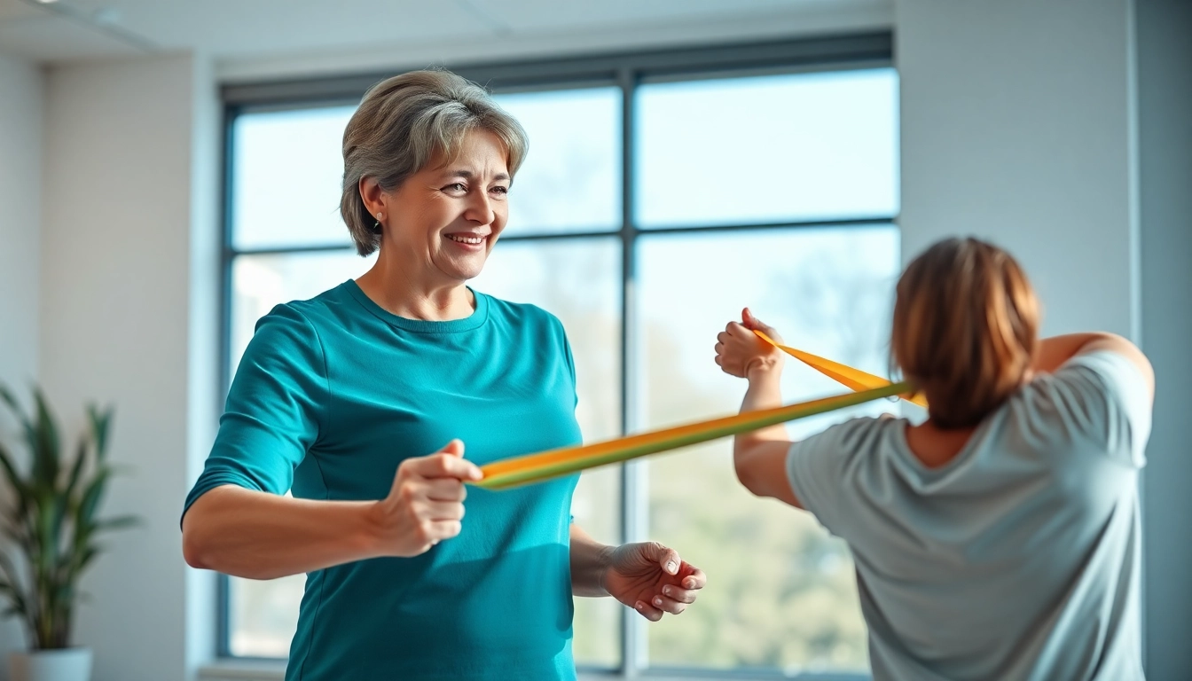Learn how to relieve back pain with exercises demonstrated by a professional therapist.