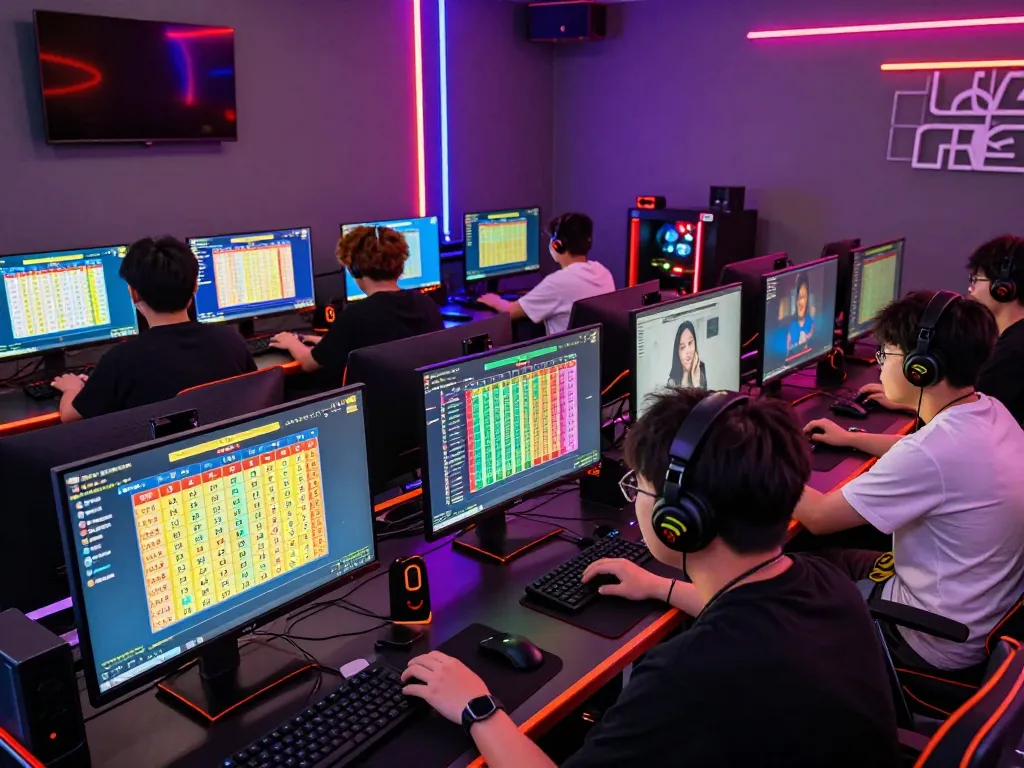 Pemain yang terlibat dengan Togel Hongkong secara online, memeriksa hasil undian langsung di lingkungan permainan yang dinamis.