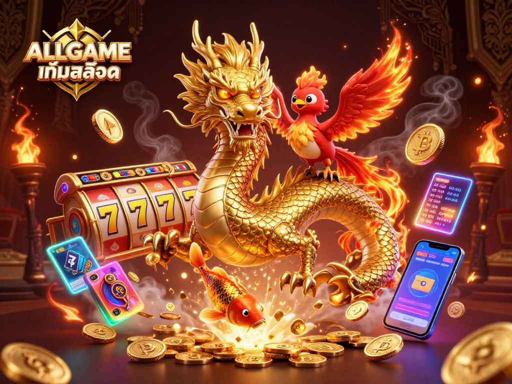 เล่นเกมสล็อตออนไลน์กับ ALLGAME เกมสล็อต เพื่อรับรางวัลใหญ่และโบนัสสุดพิเศษ