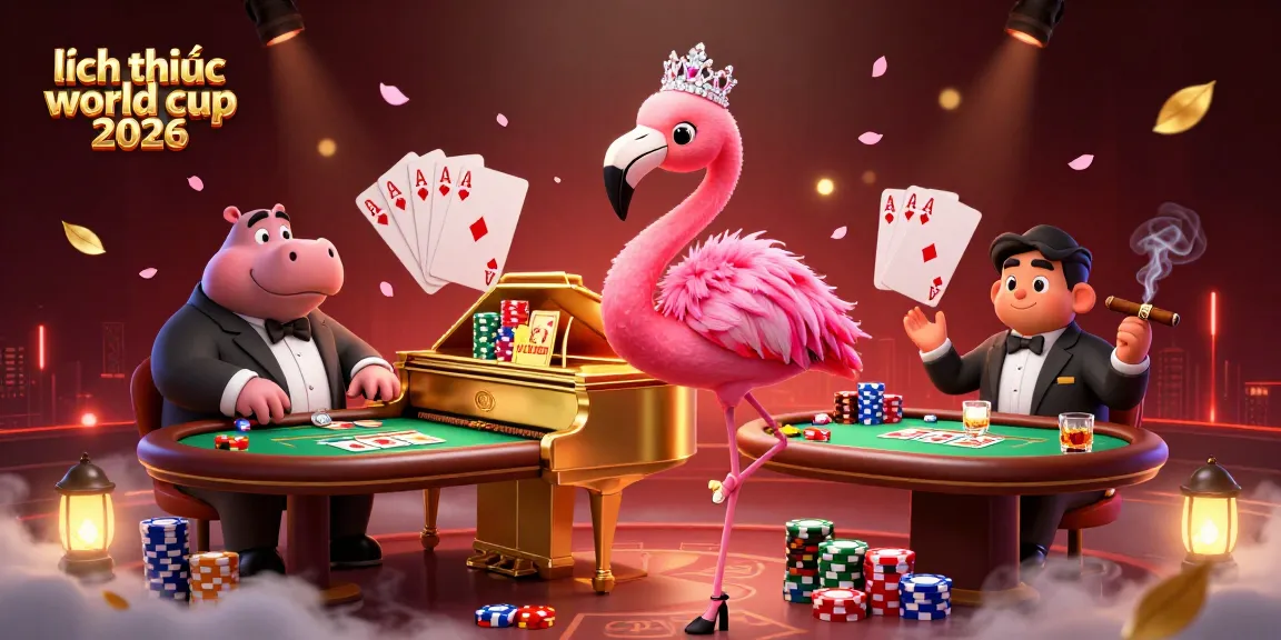 Experience the excitement of lịch thi đấu world cup 2026 with vibrant casino elements and dynamic characters.