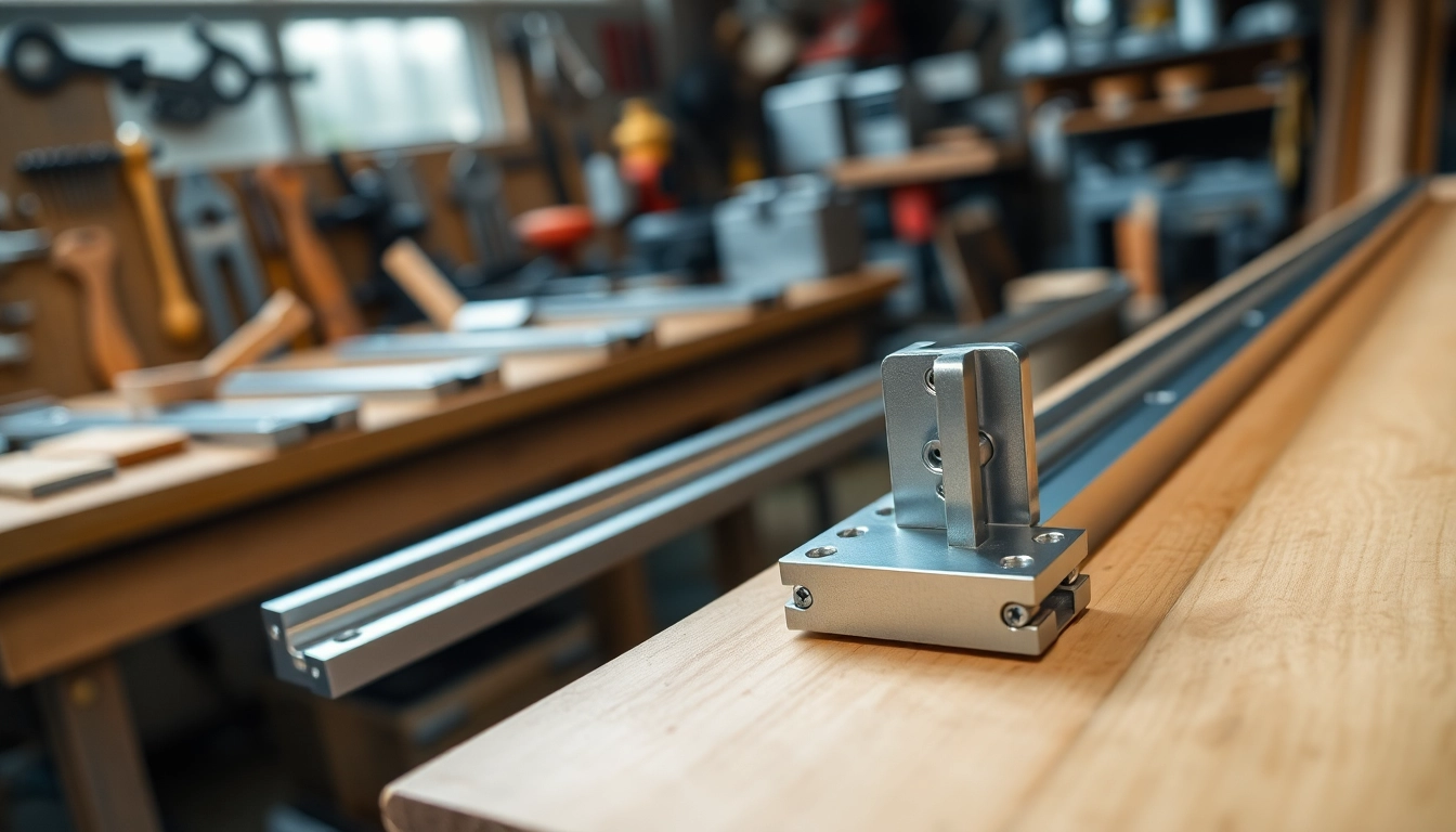 Drawer Slides Manufacturer showcasing modern, high-quality drawer slides in a workshop setting.