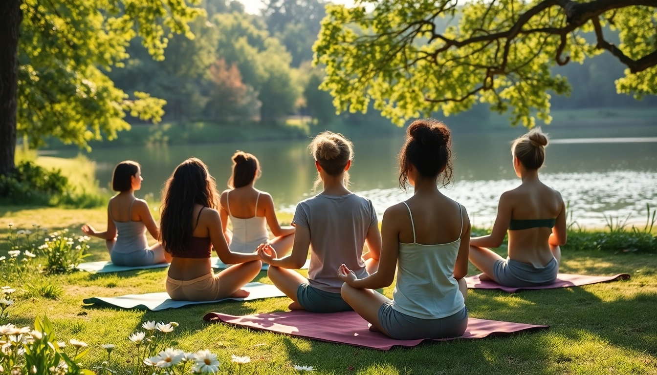 Meditation practice illustrating valuable mental health tips with a serene natural backdrop.