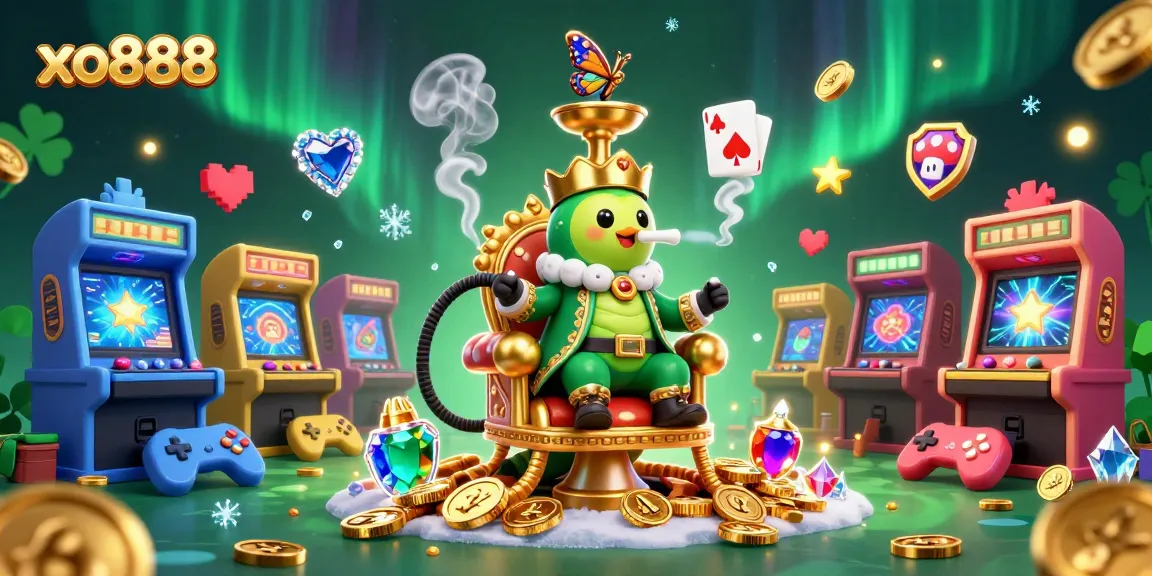 Engage with xo888 while experiencing vibrant 3D casino gameplay symbols and dynamic elements.