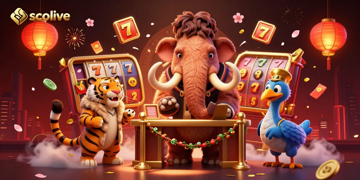 Socolive offers exciting casino experiences featuring cartoon characters and vibrant game elements.