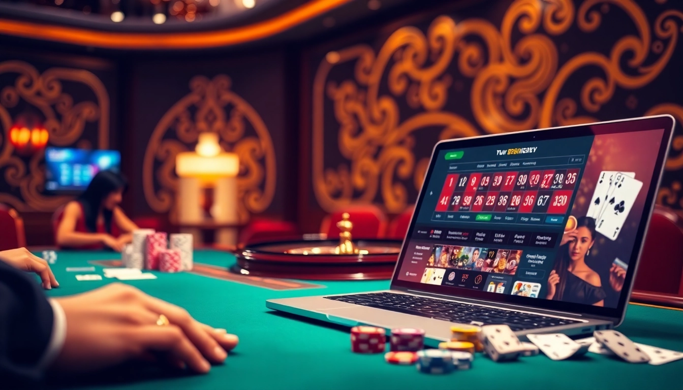 Experience the thrill of Đăng nhập 888new at a luxurious casino space.