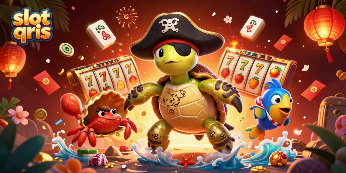 Engage with slot qris action featuring vibrant characters amid dynamic slot game elements.